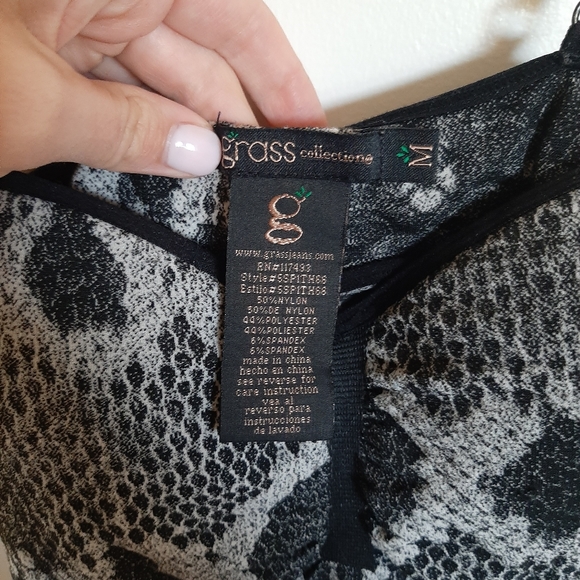 Snakeskin Pattern Tank - Picture 2 of 3